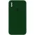 Чохол Silicone Case Square Full Camera Protective (AA) для Apple iPhone XS Max (6.5") Зелений / Army green