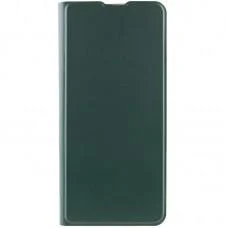 Шкіряний чохол-книжка GETMAN Elegant (PU) для Motorola Moto G14 Зелений