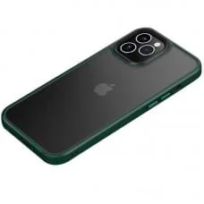 TPU+PC чехол Metal Buttons для Apple iPhone 12 Pro / 12 (6.1")