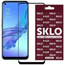 Захисне скло SKLO 3D для Oppo A78 4G Чорний