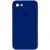 Чохол Silicone Case Square Full Camera Protective (AA) для Apple iPhone 7/8/SE (2020) (4.7") Синій / Deep navy