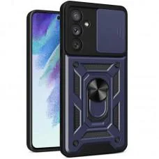 Чохол Ummi Camshield Serge Ring для Samsung Galaxy S22+ Синій