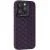 Чохол TPU Weaving для Apple iPhone 12 Pro / 12 (6.1") Purple