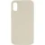 Чохол Silicone Case Full Protective (AA) NO LOGO для Apple iPhone XR (6.1") Бежевий / Antique White