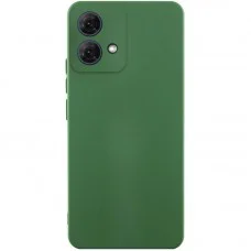 Чохол Silicone Cover Ummi Lakshmi Full Camera (AA) для Motorola Moto G84 Зелений / Dark green