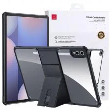 TPU+PC чохол Xundd Stand c посиленими кутами для Samsung Galaxy Tab S10+ / S9+ (12.4") Чорний