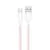 Дата кабель Borofone BX117 Source USB to Type-C 3A (1m) Pink Дата кабель Borofone BX117 Source USB to Type-C 3A (1m) Pink