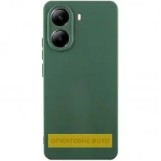 Чохол Silicone Cover Ummi Lakshmi Full Camera (AA) для Xiaomi Poco X6 Pro Зелений / Dark green
