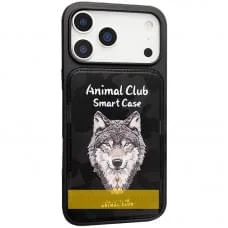 TPU+PC чохол Animal Club для Apple iPhone 17 Air (6.5") Black