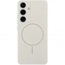 Чохол Silicone Cover Lakshmi Full Camera (AA) with MagFit для Samsung Galaxy S24+ Білий / White
