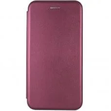 Шкіряний чохол-книжка Classy для Infinix Hot 50 4G Бордовий