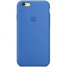 Чохол Silicone Case Full Protective (AA) для Apple iPhone 6/6s (4.7") Синій / Capri Blue