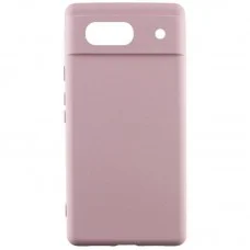 Чохол Silicone Cover Ummi Lakshmi Full Camera (AA) для Google Pixel 7a Рожевий / Pink Sand