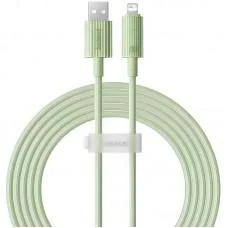 Дата кабель Baseus Habitat Series Fast Charging USB to Lightning 2.4A (2m) (P10360200) Natural Green