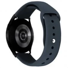 Силіконовий ремінець Sport для Smart Watch 20mm Сірий / Dark Gray