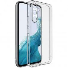 TPU чохол GETMAN Ease logo посилені кути Full Camera для Samsung Galaxy A55 Безбарвний (прозорий)