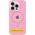 Чохол Silicone Case Full Protective (AA) with MagSafe для Apple iPhone 16 Plus (6.7") Рожевий / Light pink