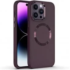 TPU чехол Bonbon Metal Style with MagSafe для Apple iPhone 12 Pro Max (6.7")