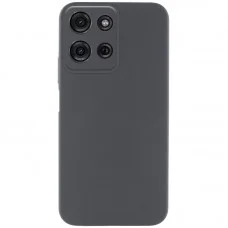 Чохол Silicone Cover Lakshmi Full Camera (AA) для Motorola Moto G75 5G Шоколадний / Chocolate