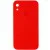 Чохол Silicone Case Square Full Camera Protective (AA) для Apple iPhone XR (6.1") Червоний / Red