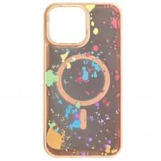 Чохол TPU+PC Flush with MagSafe для Samsung Galaxy S24 / S25 Desert gold