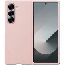 Шкіряний чохол Leather Case (AAA) для Samsung Galaxy Z Fold6 Pink Шкіряний чохол Leather Case (AAA) для Samsung Galaxy Z Fold6 Pink