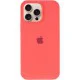 Чохол Silicone Case Full Protective (AA) для Apple iPhone 13 Pro Max (6.7") Кавуновий / Watermelon red