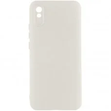 Чохол Silicone Cover Lakshmi Full Camera (AAA) для Xiaomi Redmi 9A Білий / White