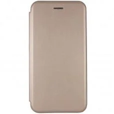 Шкіряний чохол-книжка Classy для Motorola Edge 50 Fusion Золотий