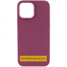 Чохол Silicone Case Full Protective (AA) NO LOGO для Apple iPhone 16 (6.1") Бордовий / Plum Чохол Silicone Case Full Protective (AA) NO LOGO для Apple iPhone 16 (6.1") Бордовий / Plum