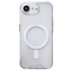 Чохол TPU Space Case with MagSafe для Apple iPhone 16e (6.1") Прозорий