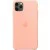 Чохол Silicone Case (AA) для Apple iPhone 11 Pro Max (6.5") Помаранчевий / Grapefruit