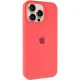 Чохол Silicone Case Full Protective (AA) для Apple iPhone 13 Pro Max (6.7") Кавуновий / Watermelon red