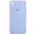 Чохол Silicone Case Square Full Camera Protective (AA) для Apple iPhone XR (6.1") Блакитний / Lilac Blue