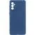 Чохол TPU GETMAN Liquid Silk Full Camera для Samsung Galaxy A55 Синій / Navy Blue