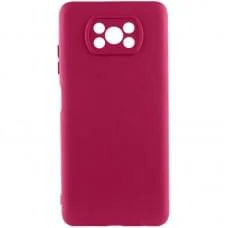 Чехол TPU GETMAN Liquid Silk Full Camera для Xiaomi Poco X3 NFC / Poco X3 Pro