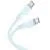 Дата кабель Hoco X97 Crystal color Type-C to Type-C 60W (1m) Light blue Дата кабель Hoco X97 Crystal color Type-C to Type-C 60W (1m) Light blue