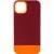 Чохол TPU+PC Bichromatic для Apple iPhone 12 Pro / 12 (6.1") Brown burgundy / Orange