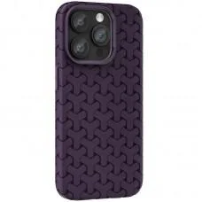 Чохол TPU Weaving для Apple iPhone 15 Pro Max (6.7") Purple