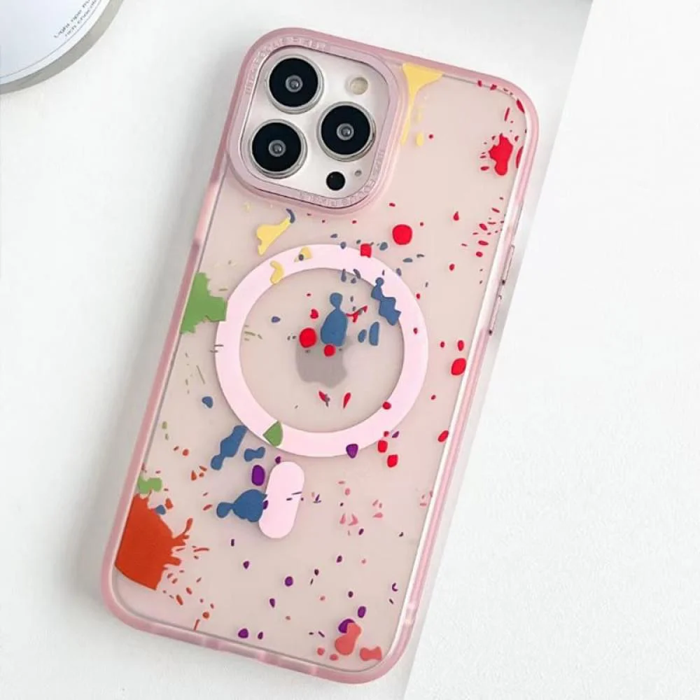 Чохол TPU+PC Flush with MagSafe для Apple iPhone 15 Pro Max (6.7") Baby pink