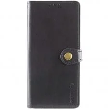 Шкіряний чохол-книжка GETMAN Gallant (PU) для Motorola Moto G75 5G Чорний