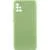 Чохол TPU GETMAN Liquid Silk Full Camera для Samsung Galaxy A51 Зелений / Pistachio