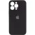 Чохол Silicone Case Full Camera Protective (AA) для Apple iPhone 16 Pro (6.3") Чорний / Black