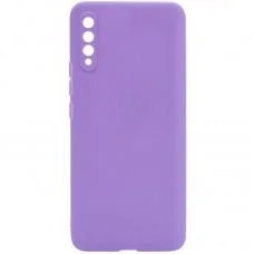 Силіконовий чохол Candy Full Camera для Samsung Galaxy A50 (A505F) / A50s / A30s Бузковий / Dasheen