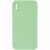 Silicone Case Square Full Camera Protective (AA) NOLOGO для Apple iPhone XS Max (6.5") М'ятний / Mint