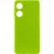 Чохол Silicone Cover Lakshmi Full Camera (A) для Oppo A38 / A18 Салатовий / Neon Green