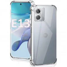 TPU чохол GETMAN Ease logo посилені кути Full Camera для Motorola Moto E13 Безбарвний (прозорий) TPU чохол GETMAN Ease logo посилені кути Full Camera для Motorola Moto E13 Безбарвний (прозорий)