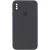 Чохол Silicone Case Square Full Camera Protective (AA) для Apple iPhone XS Max (6.5") Сірий / Dark Gray