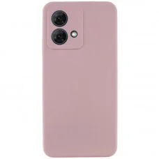 Чохол Silicone Cover Ummi Lakshmi Full Camera (AA) для Motorola Moto G84 Рожевий / Pink Sand