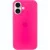 Чохол Silicone Case Full Protective (AA) для Apple iPhone 16 (6.1") Рожевий / Barbie pink Чохол Silicone Case Full Protective (AA) для Apple iPhone 16 (6.1") Рожевий / Barbie pink